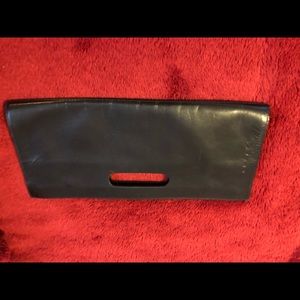 Leather clutch